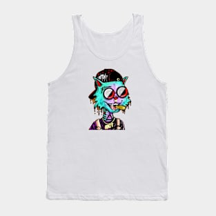 PSYCHOKITTIES CRYPTO DREAMER Tank Top